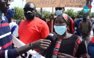 VIDEO - Place de la Nation ex Obélisque: Temps forts de la marche "Nio Lank Nio Bagn" du 17 Juillet 2020