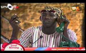 Yoro dans "Allo Good Morning"  du jeudi 18 Octobre 2012 (2sTV)
