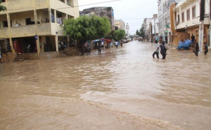Ziguinchor: Les fortes pluies inondent une partie du Centre de traitement des malades de la Covid-19