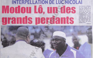 A la Une du Journal Walf Sports du 23 Octobre 