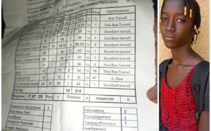 Koungheul: Ramata Keïta, élève en 6e, obtient une moyenne semestrielle de 17,67/20
