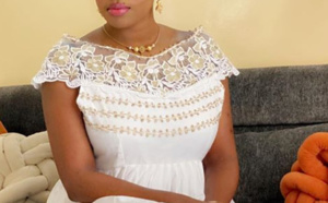 Mode Tabaski: La belle et élégante sœur de Cathy Chimère Diaw s'y met(Photos)