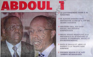 A la Une du Journal L'As du 30 Octobre