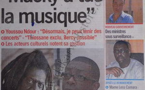 A la Une du Journal Enquête du 31 Octobre