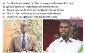 Le Sytjust soupçonné d’obéir aux mots d’ordre politiques de PASTEF 