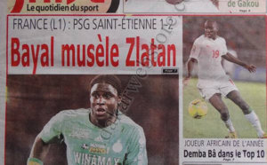 A la Une du Journal Stades du  05 Novembre