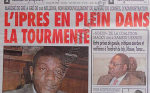 A la Une du Journal L'As du 05 Novembre