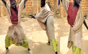 VIDEO - Baye Comédien se défoule avec le  nouveau single de Sidy Diop tiak tiakk