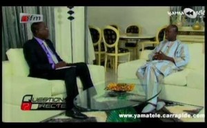 "Qestions Directes" du 05 novembre 2012 Avec "Modou Diagne Fada" [TFM]