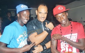 Dj Edouardo et les jumeaux Dj PI and JI de la RDV 