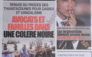 A la Une du Journal Direct Info du 07 Novembre