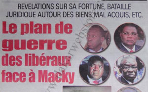 A la Une du Journal Walfadjri du 12 Novembre