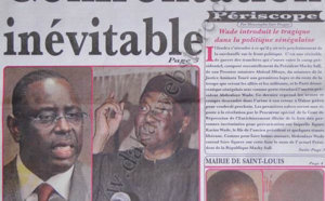 A la Une du Journal l'Office du 12 Novembre