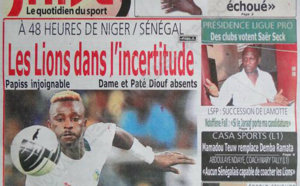 A la Une du Journal Stades du 13 Novembre
