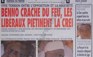 A la Une du Journal L'As du 14 Novembre