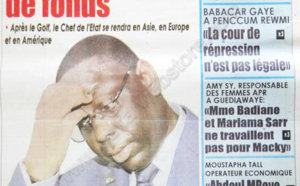 A la Une du Journal Rewmi du 19 Novembre