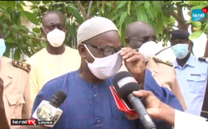 VIDEO/ Baccalauréat à Louga: Le gouverneur, en visite à Guéoul satisfait du dispositif sanitaire