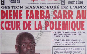 A la Une du Journal L'As du 27 Novembre