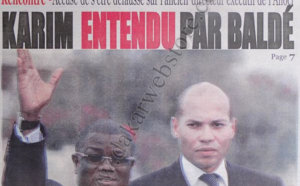 A la Une du Journal Le Quotidien du 27 Novembre