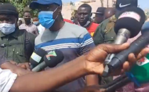 Sonko aux sinistrés de Keur Massar: "Nous ferons face à ces vampires qui sucent le sang du peuple"