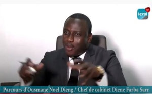 Entretien Avec: Ousmane Noël Dieng, Chef de cabinet du ministre Diène Farba Sarr, son parcours, ses relations avec son mentor et ses ambitions