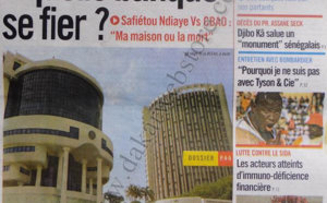 A la Une du Journal EnQuête du 28 Novembre