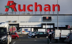 FRANCE - Auchan annonce la suppression de près de 1.500 postes