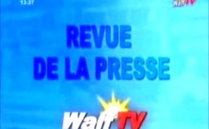 Walftv revue de presse du 28 Novembre