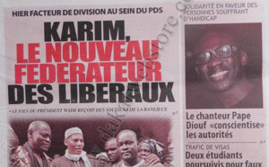 A la Une du Journal Direct Infos du 29 Novembre