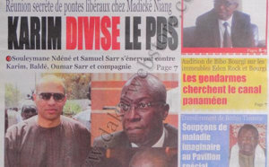 A la Une du Journal Le Quotidien du 29 Novembre
