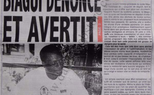 A la Une du Journal Sud Quotidien du 03 Décembre 2012