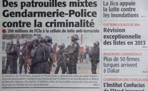 A la Une du Journal Le Soleil du Mardi 04 Décembre 2012