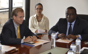 Plusieurs personnalités internationales rendent visite à l’Institut Panafricain de Stratégies( I.P.S.)