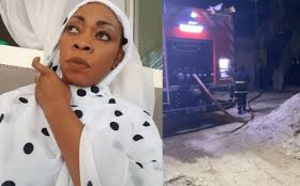 La maison de Aby Ndour a pris feu