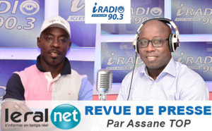 Revue de presse d'Iradio du Mercredi 23 Septembre 2020 avec Baba Ndiaye