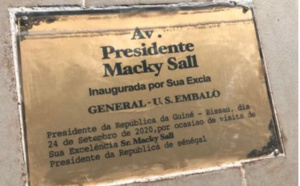 Guinée-Bissau: Une rue de la capitale baptisée Macky Sall