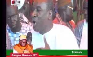 [VIDEO]Témoignage Me Sidiky Kaba sur feu Serigne Mansour Sy