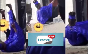 😱 Danou ba khalangou: Ndéye Guèye fait une chute brut@le et... Regardez !
