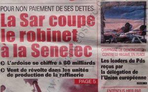 A la Une du Journal Walfadjri du Jeudi 13 Décembre 2012