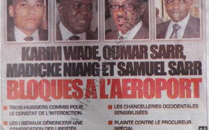 A la Une du Journal Direct Info du Vendredi 14 Décembre 2012