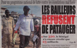 A la Une du Journal Le Quotidien du Vendredi 14 Décembre 2012