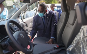 Transports: Ces minibus qui vont remplacer les "07 places" réceptionnés par Macky Sall (Photos)