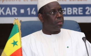 Le Président Macky Sall lors du conseil présidentiel de l'investissement