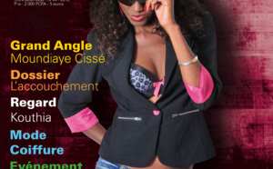 La chanteuse Queen Biz fait le Une du Magazine Salli de ce mois avec un style so sexy!!