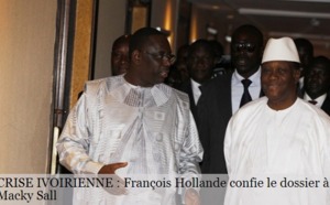 CRISE IVOIRIENNE : François Hollande confie le dossier à Macky Sall