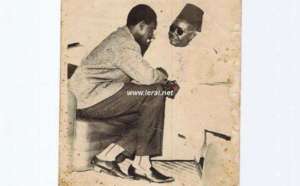 Serigne Chiekh Ahmeth Tidiane Sy avec son jumeau Serigne Mansour Sy