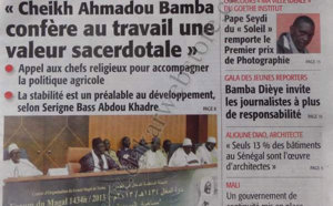 A la Une du Journal Le Soleil du lundi 17 Décembre 2012