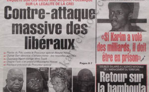 A la Une du Journal Le Populaire du Mardi 18 décembre 2012