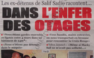 A la Une du Journal Le Quotidien du Mardi 18 décembre 2012