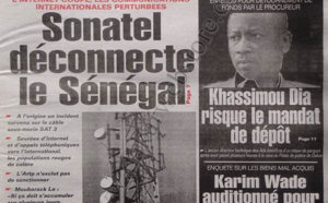 A la Une du Journal Le Populaire du Jeudi 20 décembre 2012